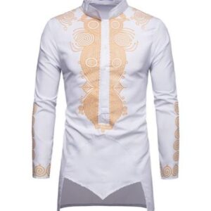 Men’s African Long Sleeve Shirt