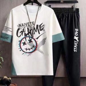 Naivete Short Sleeve and Jogger set